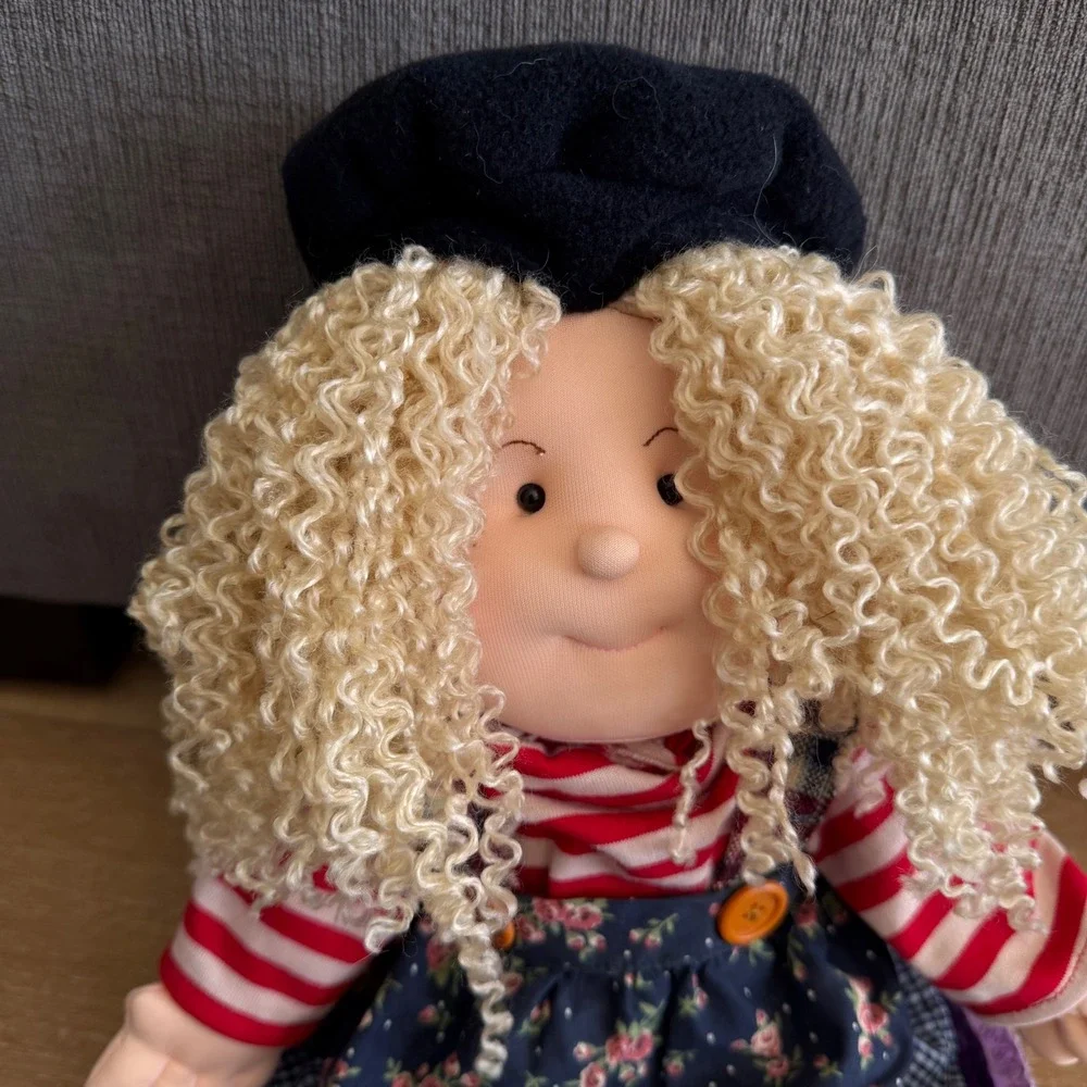 Sweetie Pie Kids Brandon and Chloe Rag Doll Pair 15 Inch Vintage Style Plush